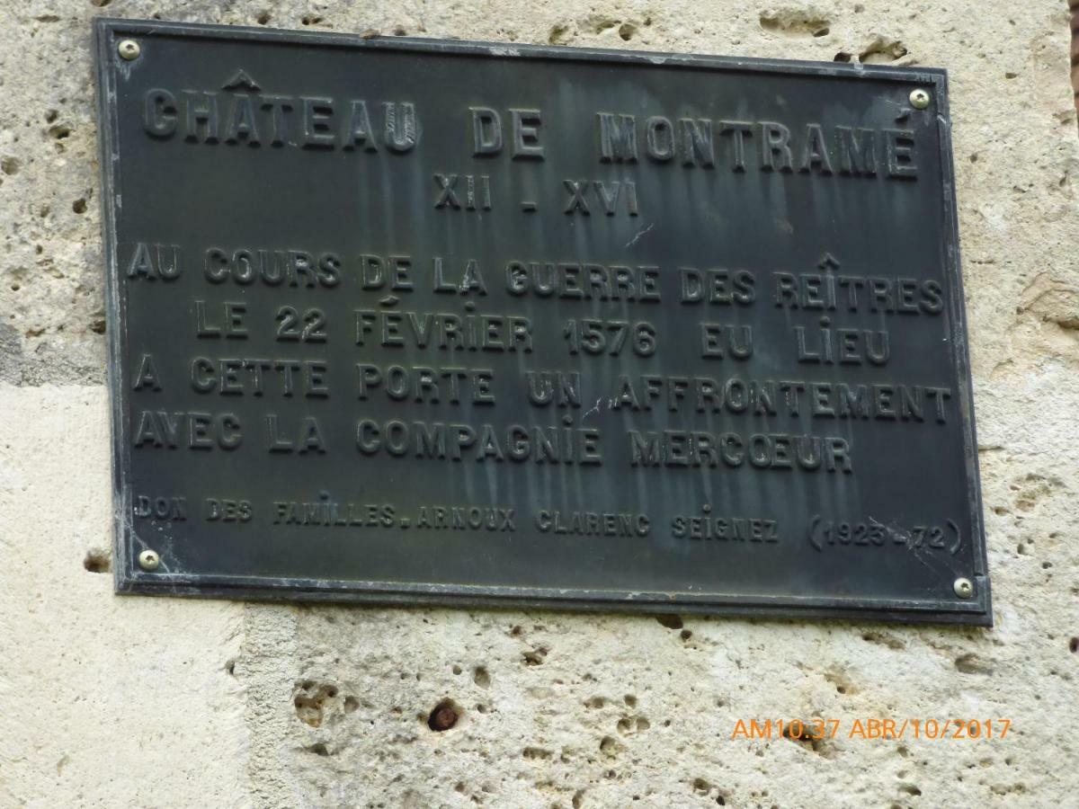 Chateau De Montrame Soisy-Bouy Dış mekan fotoğraf