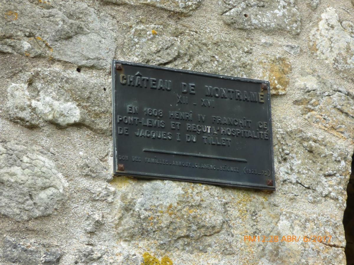Chateau De Montrame Soisy-Bouy Dış mekan fotoğraf